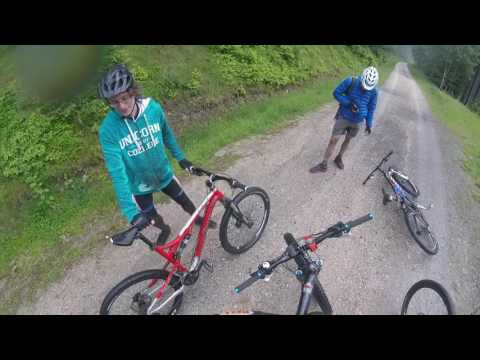 TSCNET Singltrek black track around SMRK 20160617