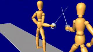 azioni di attacco semplici - la sciabolata di fendente (coupé)