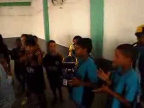 GR Juventus x Marã T.C - Final da RIO COPA DE FUTSAL 2013 Sub-11 (recebendo trofeu)