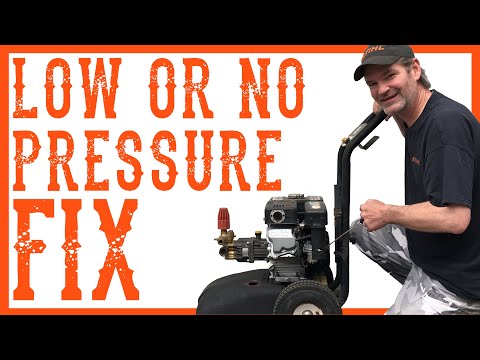How To Fix A Pressure Washer That Has Low Pressure
