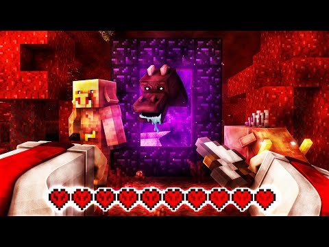 Finish Minecraft only through the Nether