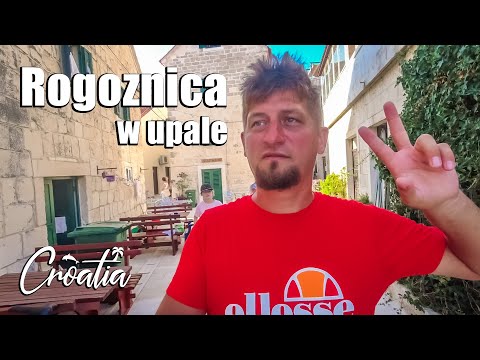Rogoznica w upale a Marek wynajmuje łódkę - vlog z Chorwacji