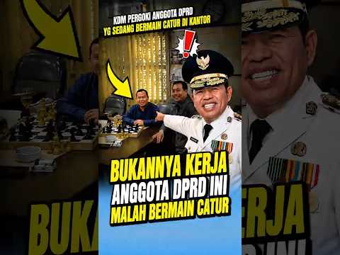 KDM MARAH! BUKANNYA KERJA, ANGGOTA DPRD INI MALAH ASIK BERMAIN CATUR. #kdm #kangdedimulyadi