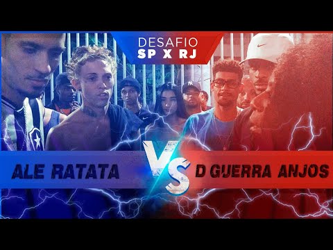 ALE E RATATA VS DGUERRA E ANJOS PRIMEIRA FASE DESAFIO RJ VS SP BATALHA DO ENGENHÃO