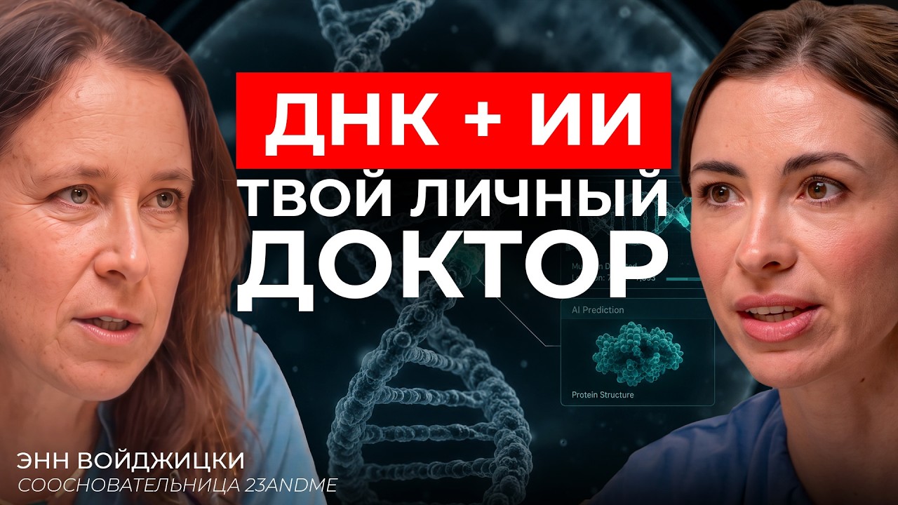 Как предотвратить болезнь за 5 лет до симптомов | Основательница 23andMe Энн Вой?