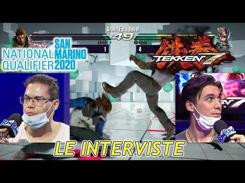 Esports National Qualifier San Marino - Tekken 7 - Interviste a Simone Guidi e Francesco Valentini