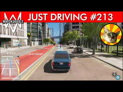 Galilei (Silicon Valley) to Haum Data Center (San Francisco) | Just Driving #213 | Watch Dogs 2