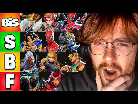 TeamCaptains OFFICIAL Marvel Rivals Season 6.5 Hero Tier List