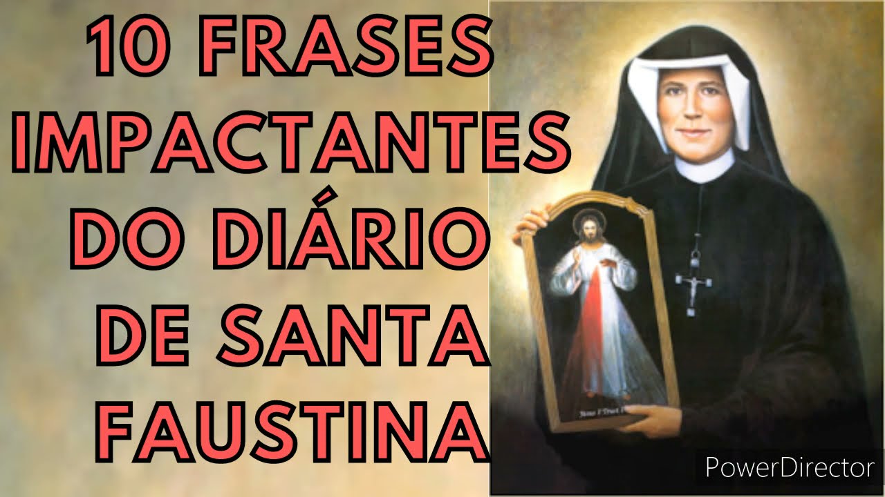 10 Frases impactantes do diário de Santa Faustina #santafaustina  #divinamisericordia #misericórdia