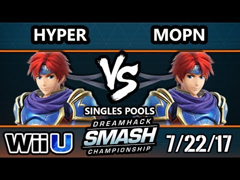 DHATL17 Smash 4 - Edax | Hyper (Roy) Vs. MopN (Roy) - WiiU Singles Pools - Smash Wii U