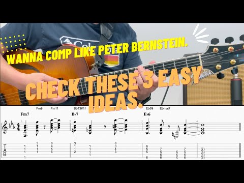 Comp like Peter Bernstein with these ii V I comping exercises