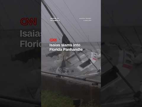 Isaias slams into Florida Panhandle