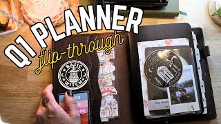 Full Flip-through of my Catch-all Common Planner | Q1