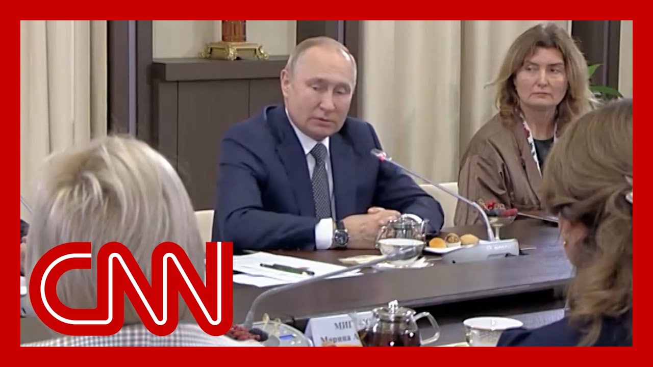 Hear what Putin told mothers of Russian soldiers fighting in Ukraine