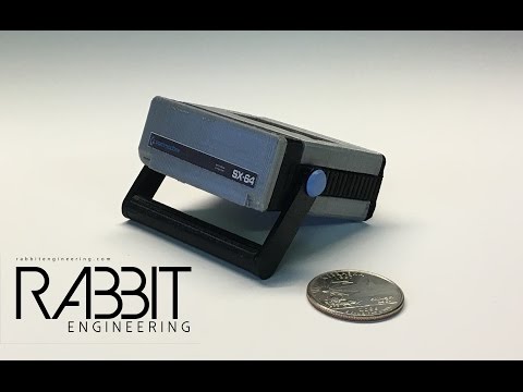 Mini Commodore SX-64 - 3D Printed!