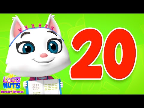 Number Song, Learn to Count 11 to 20 for Children by Loco Nuts Nursery Rhymes