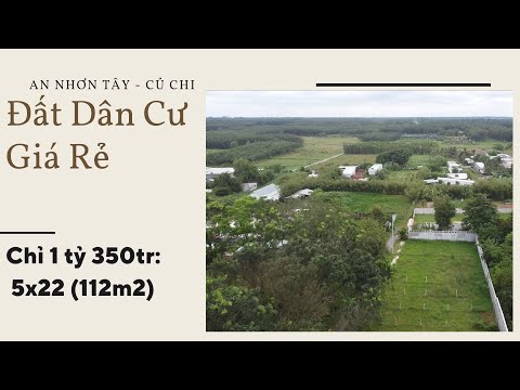 Đất ở full thổ cư 5x22, An Nhơn Tây  Củ Chi