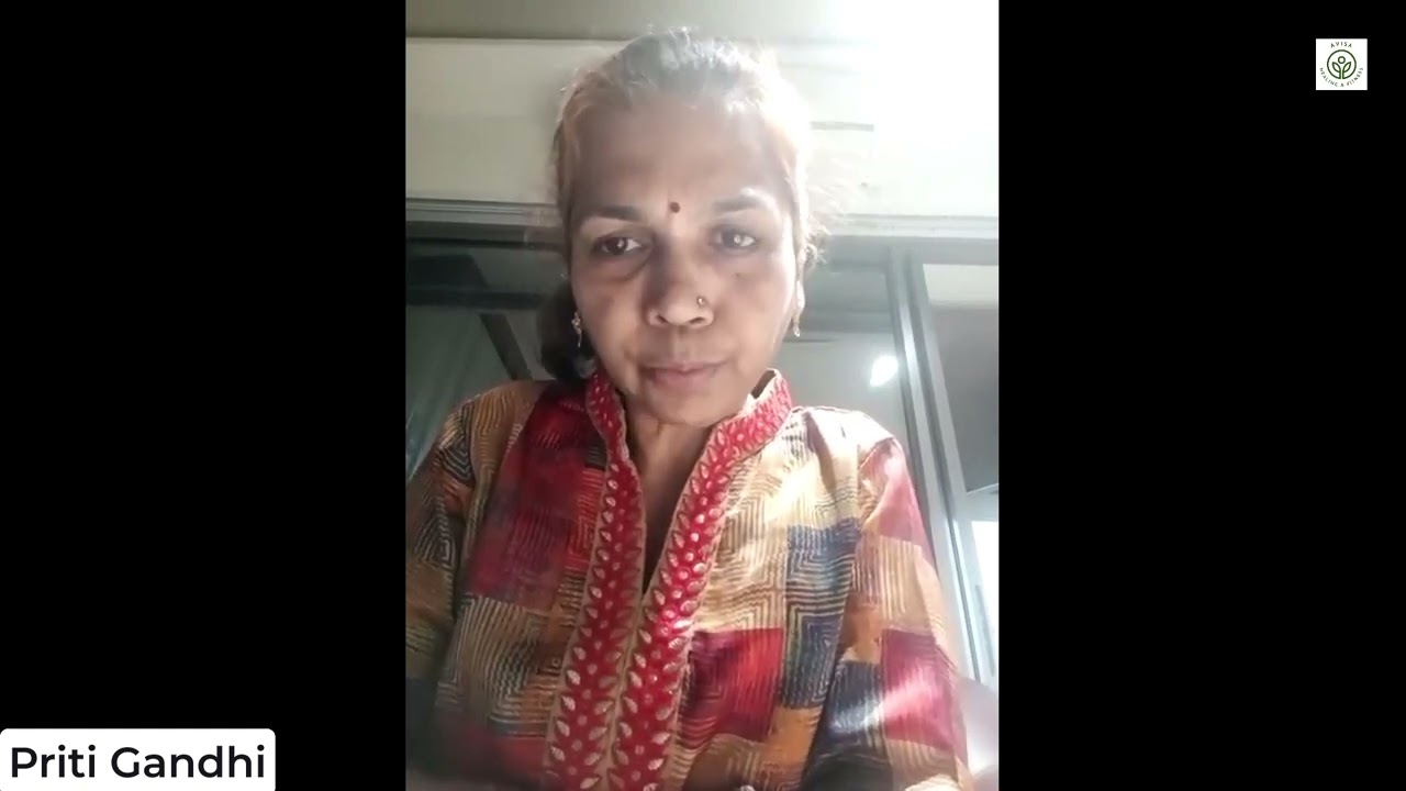 Priti Gandhi - complete Parkinson reversal except minor hand tremor.