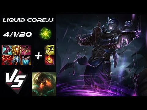 Team Liquid CoreJJ SUPPORT Shen vs Nautilus - NA Challenger Patch 25.S2.1