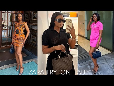 ZARA TRY ON HAUL 2024* H&M & OBSESSED WITH THIS ASOS SPRING DRESS | FLOWE MONICA