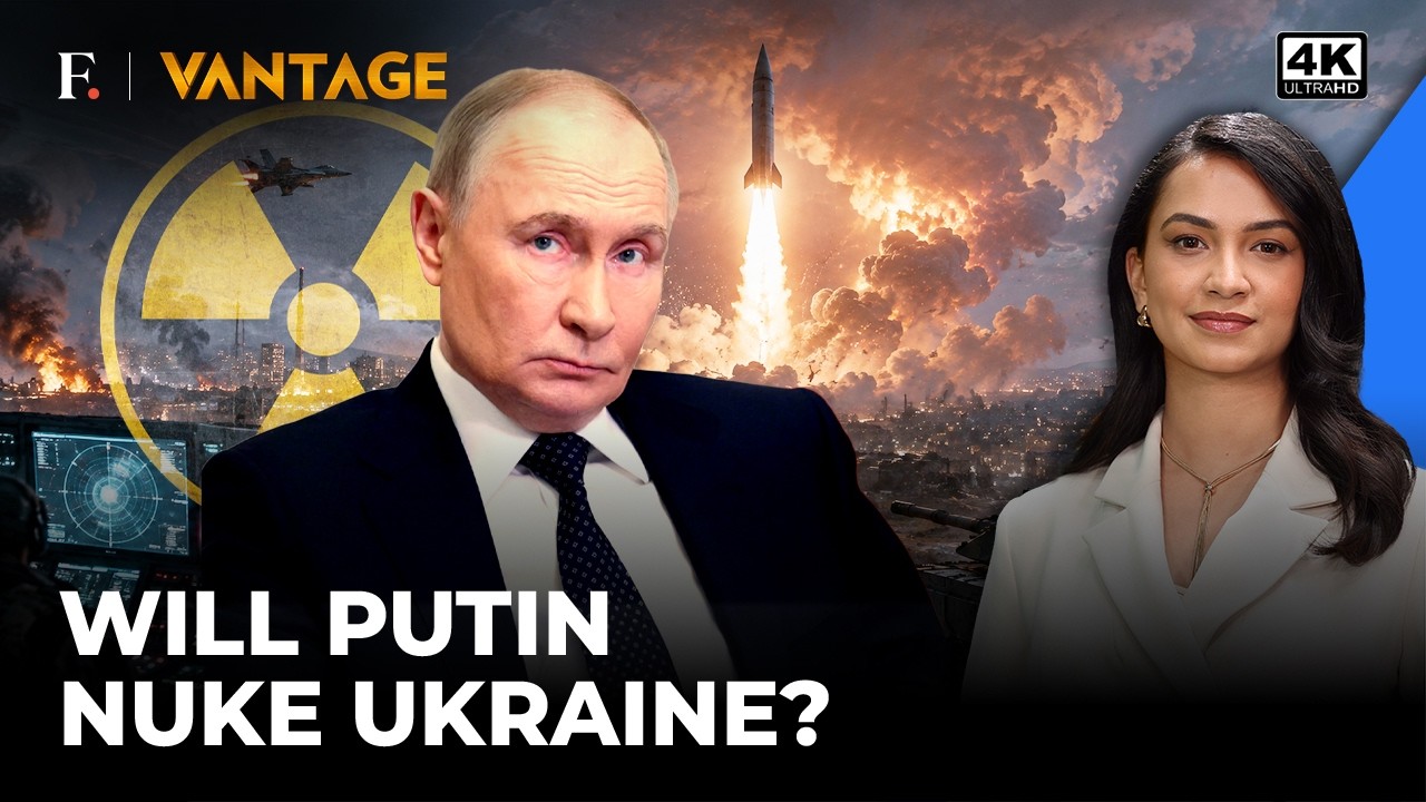 Putin Considering a Tactical Nuclear Strike on Ukraine? Vantage on Firstpost | 4K