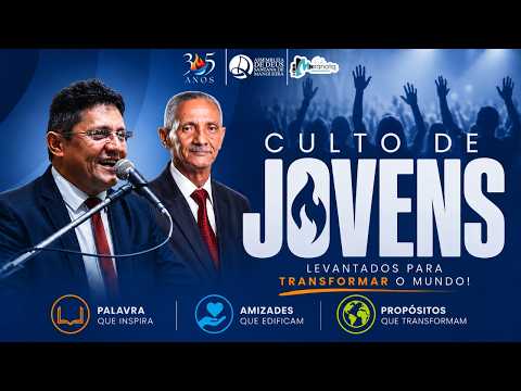 AO VIVO | CULTO DE JOVENS  - TEMPLO SEDE ADSMPB (13/09/26)