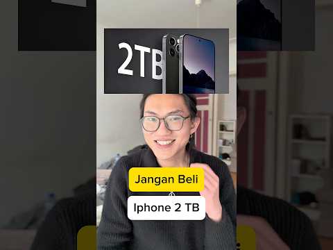 Ternyata beli Iphone 2TB itu rugi. #belajarsemenit #finance