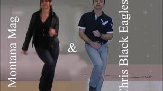 GET ROWDY Line Dance - Montana Mag & Chris Black Eagles