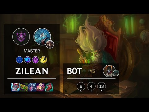 Zilean Bot vs Jhin - EUW Master Patch 11.2