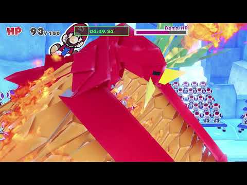 Boss Battle Guide: Ice Vellumental | Paper Mario: The Origami King