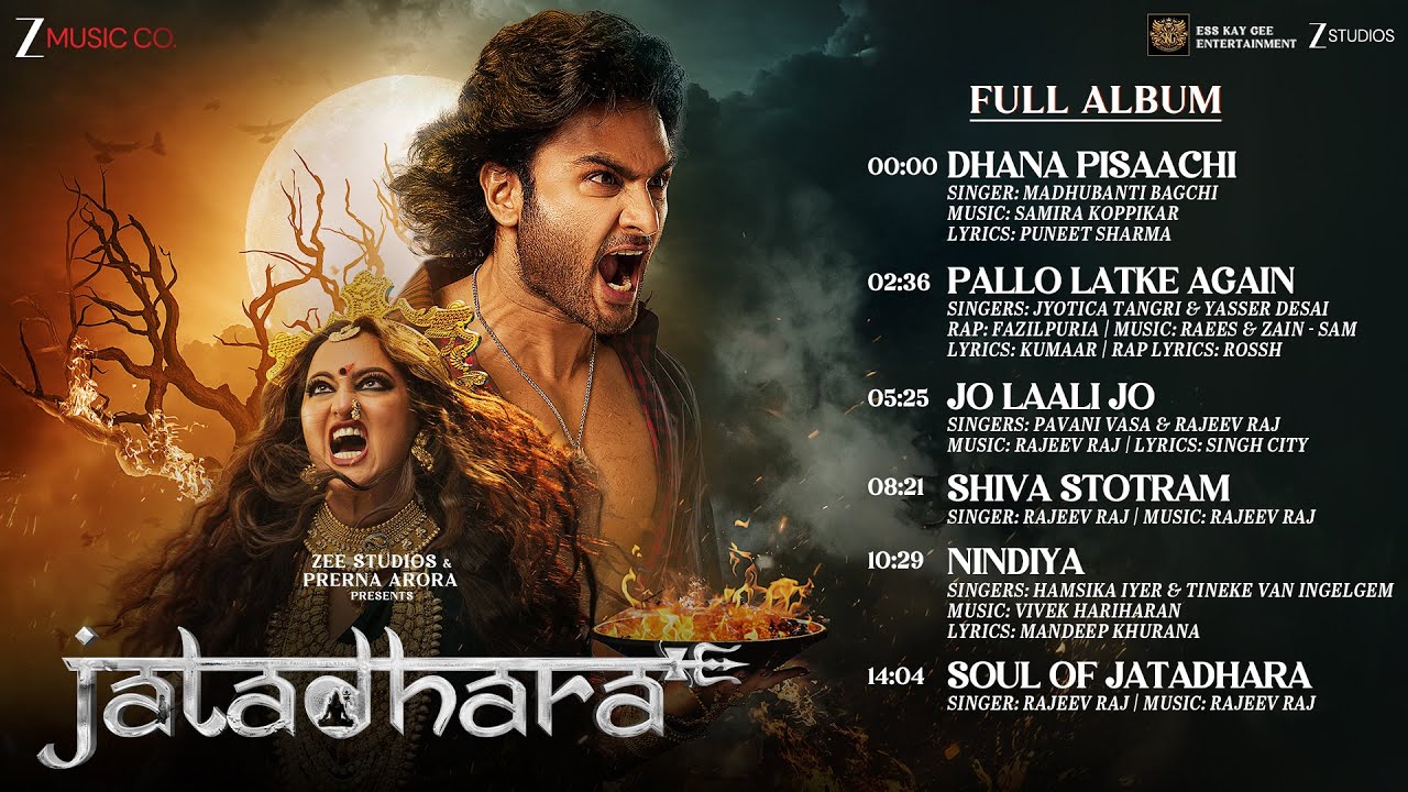 Jatadhara - Full Album | Sudheer Babu & Sonakshi Sinha