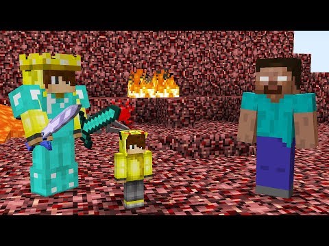 BEBEK RG HEROBRİNE'LA SAVAŞIYOR! 😱 - Minecraft