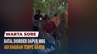 Download lagu BATAL DIORDER DAPUR MBG, ADI BAGIKAN TEMPE GRATIS mp3 Download lagu BATAL DIORDER DAPUR MBG, ADI BAGIKAN TEMPE GRATIS mp3