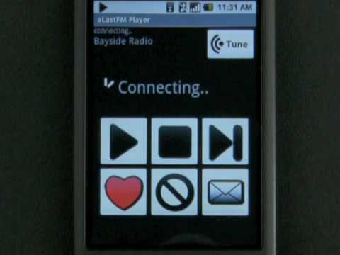 aLastFM Player Android App Review - AndroidApps.com