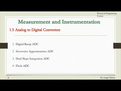 Analog to Digital Converters