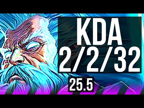 ZILEAN & Kai'Sa vs ZYRA & Jhin (SUP) | Comeback, 2/2/32, 1400+ games | KR Master | 25.5