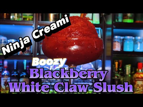 Blackberry White Claw Slush
