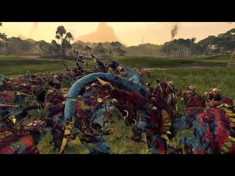 Saurus Warriors (Shields) VS Dwarf Warriors (Shields) | Total War: Warhammer 2