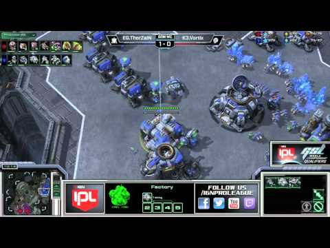 ThorZaIN vs Vortix - Game 2 - GSL World Championship EU Qualifier