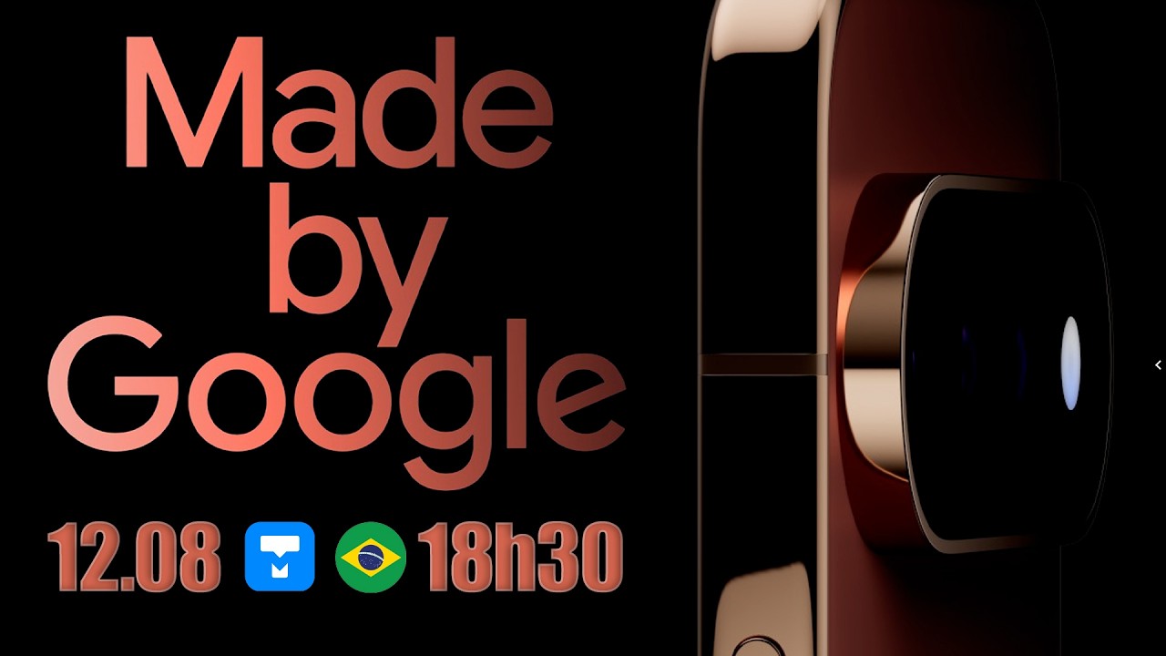 EVENTO da Google AO VIVO – PT-BR Tradução simultânea – Made by Google 2026: linha Pixel 11 e mais!
