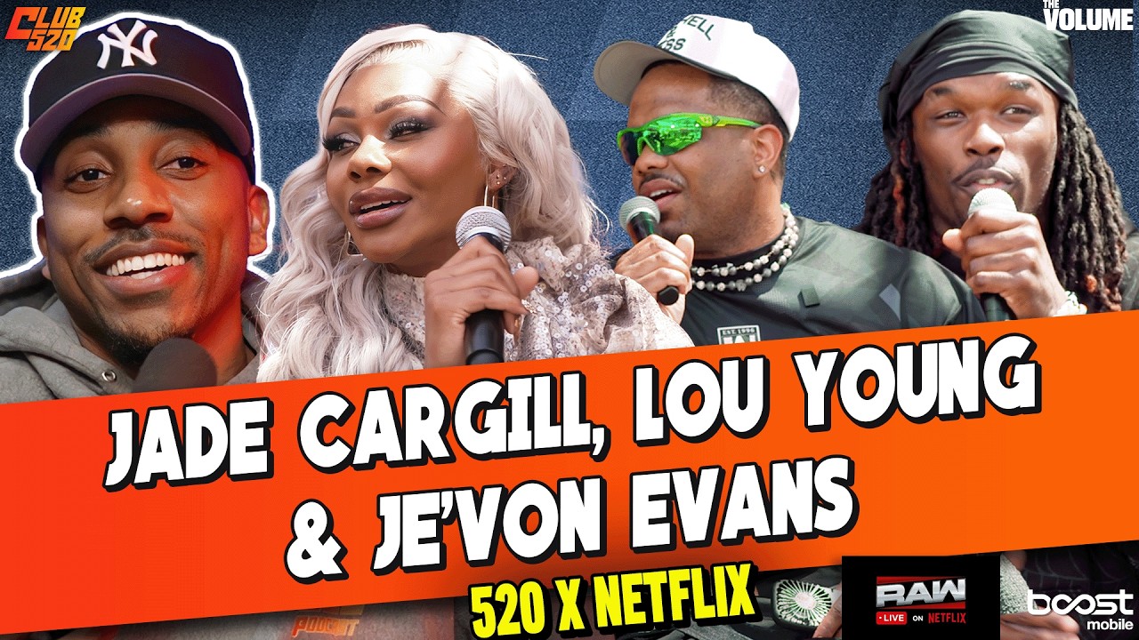Jade Cargill & Je'von Evans on WrestleMania 42, feat. Lou Young | Jeff Teague & Club 520 x Netflix