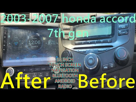 How to fix and upgrade 2004 Honda Accord broken radio