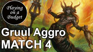 MTG Standard: Gruul Aggro vs Azorius Heroic - Playing on a Budget