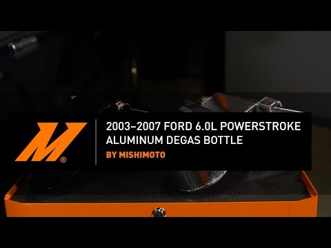 2003–2007 Ford 6.0L Powerstroke Aluminum Degas Bottle Installation Guide by Mishimoto