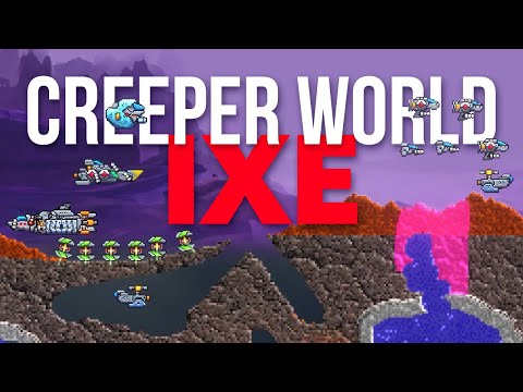 THE NEW CREEPER WORLD GAME! - CREEPER WORLD IXE