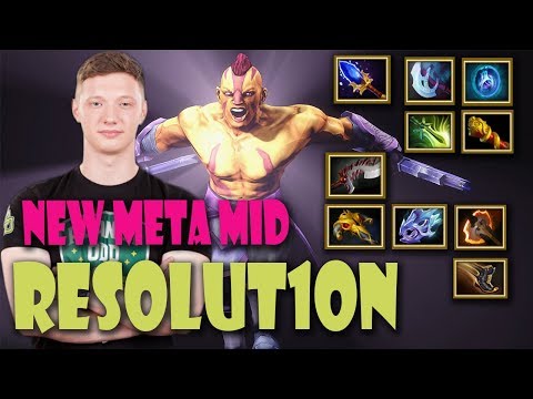 OG.Resolution mid Anti-Mage 100k DMG - 10 slots Items Full Farm Full Item Full Best Game