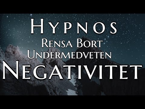 Hypnos | Rensa Bort Undermedveten Negativitet (OBS! Kraftfull)