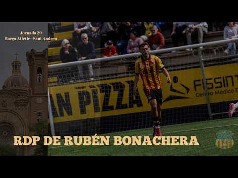 Roda de premsa prèvia de Rubén Bonachera - Jornada 29: Barça Atlètic - Sant Andreu