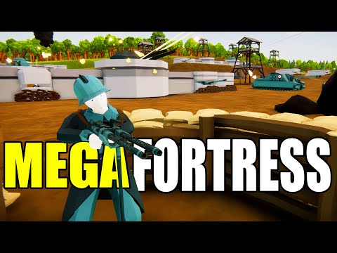 The Most Brutal SUPER FORTRESS Ever Built!? - Total Tank Simulator