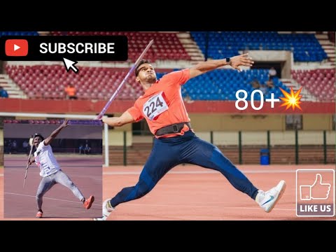 yashvir Singh javelin thrower 80 + throw #indian #javelinthrow #olympics